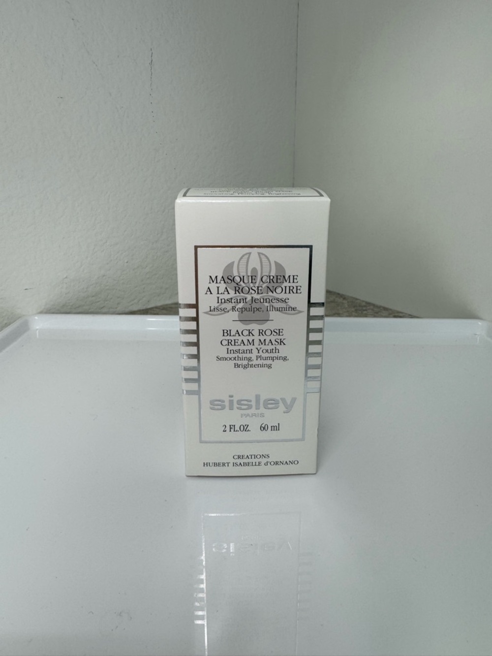 Sisley Black Rose Cream Mask 60ml Instant Youth Smoothing Plumping Brightening